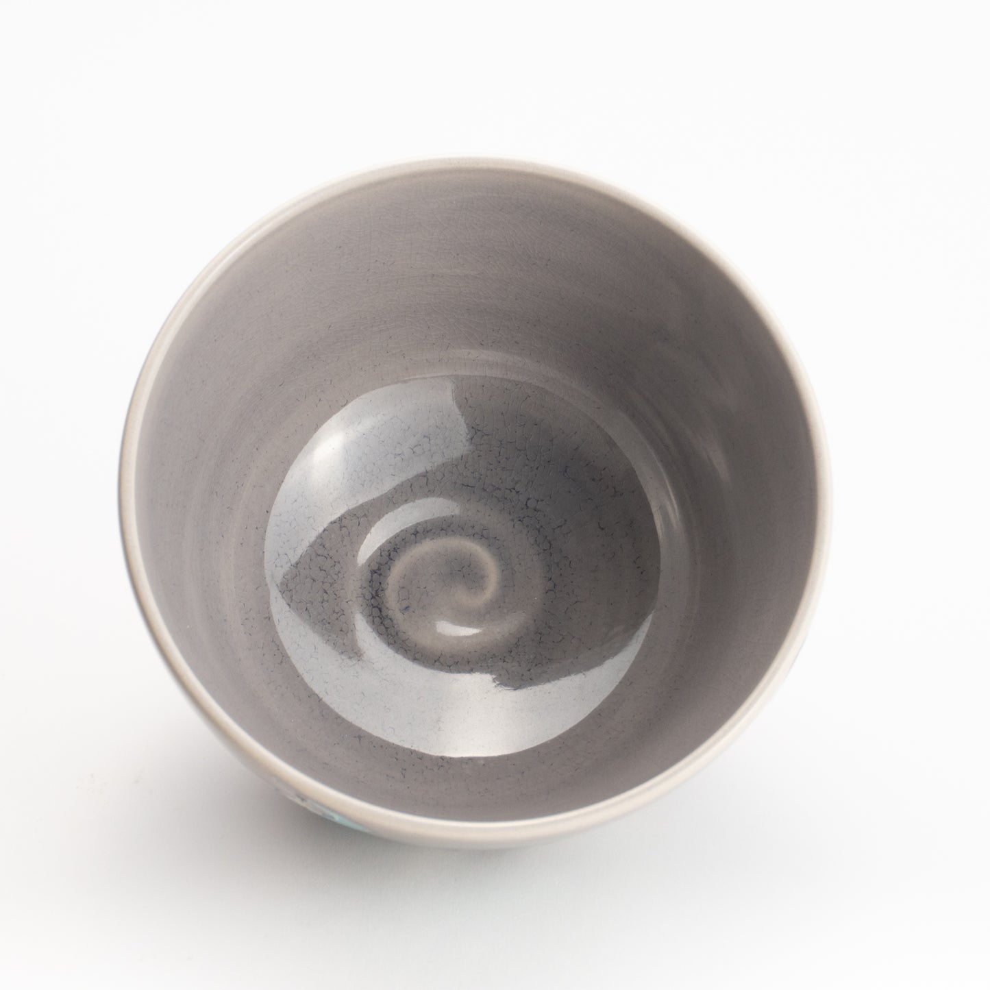 抹茶碗　松に流水文様　一如 KOTOPOTTER