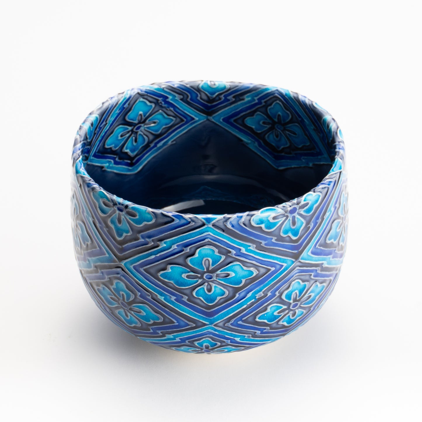 抹茶碗　松皮菱文様　一如 KOTOPOTTER