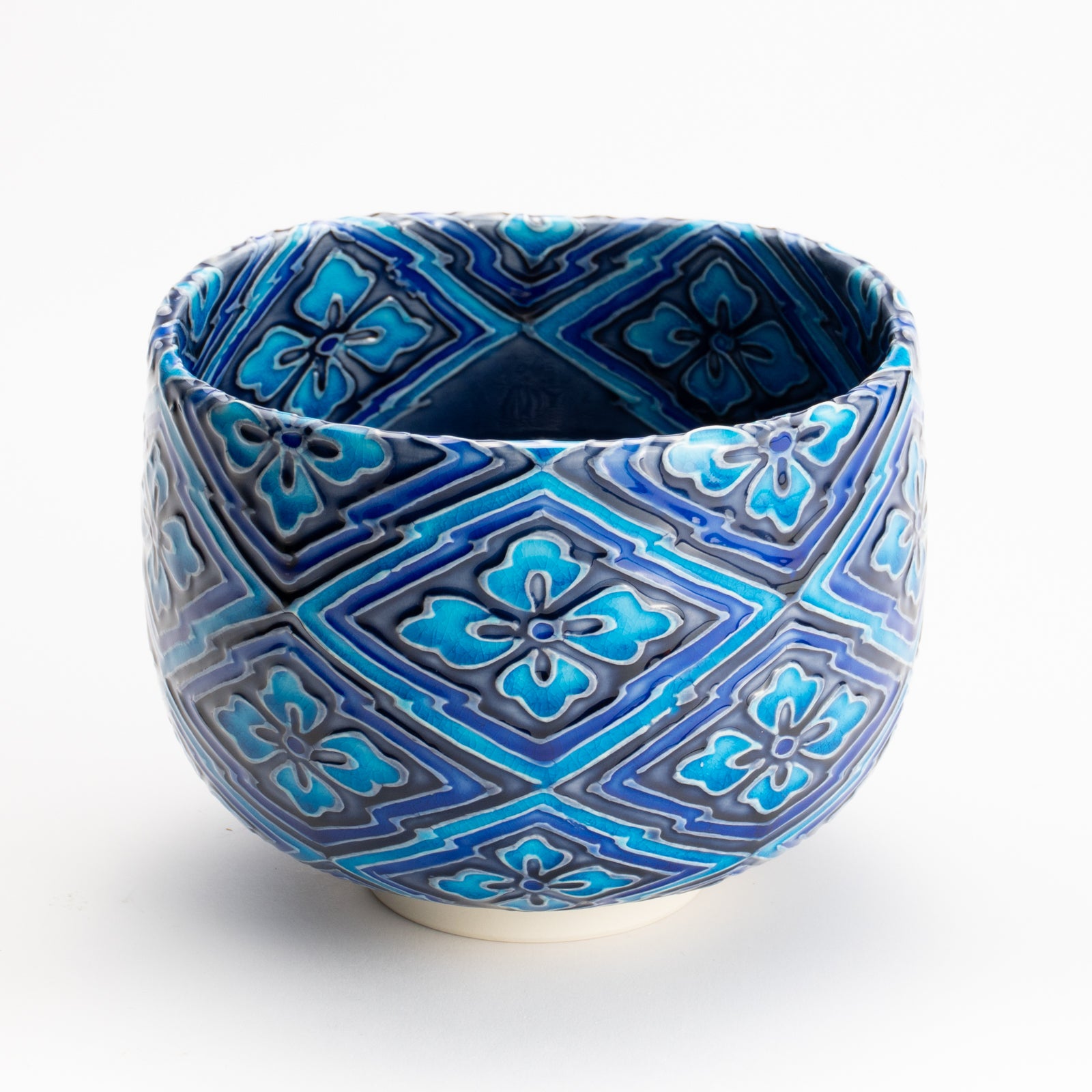 抹茶碗　松皮菱文様　一如 KOTOPOTTER