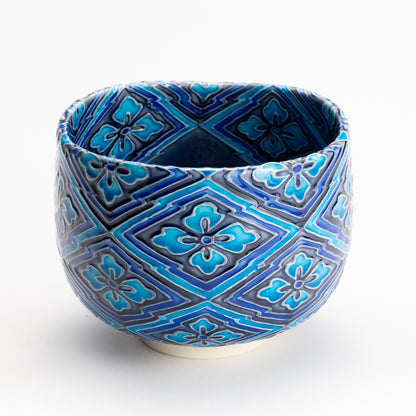 抹茶碗　松皮菱文様　一如 KOTOPOTTER