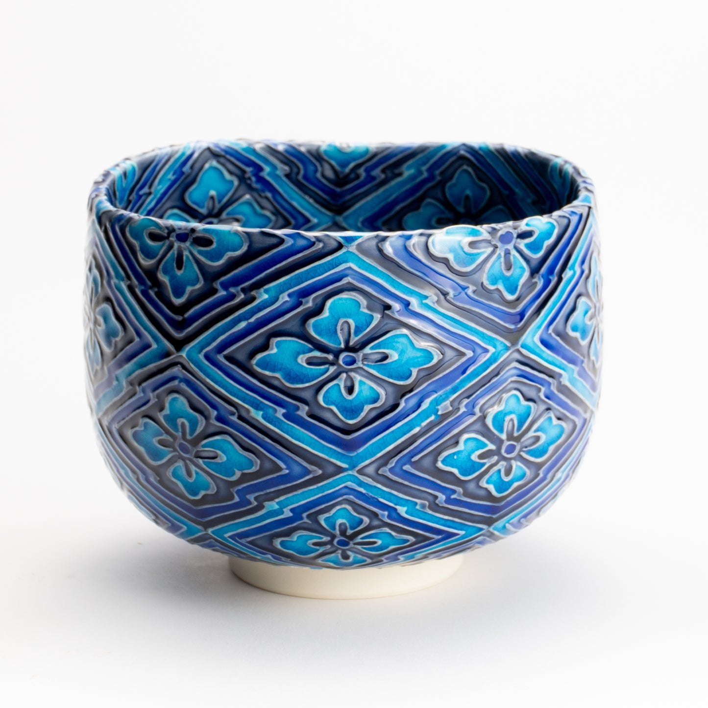 抹茶碗　松皮菱文様　一如 KOTOPOTTER