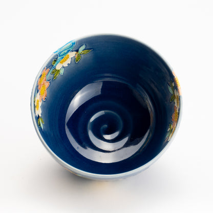 抹茶碗　四季草花雪輪紋　一如 (コピー) KOTOPOTTER