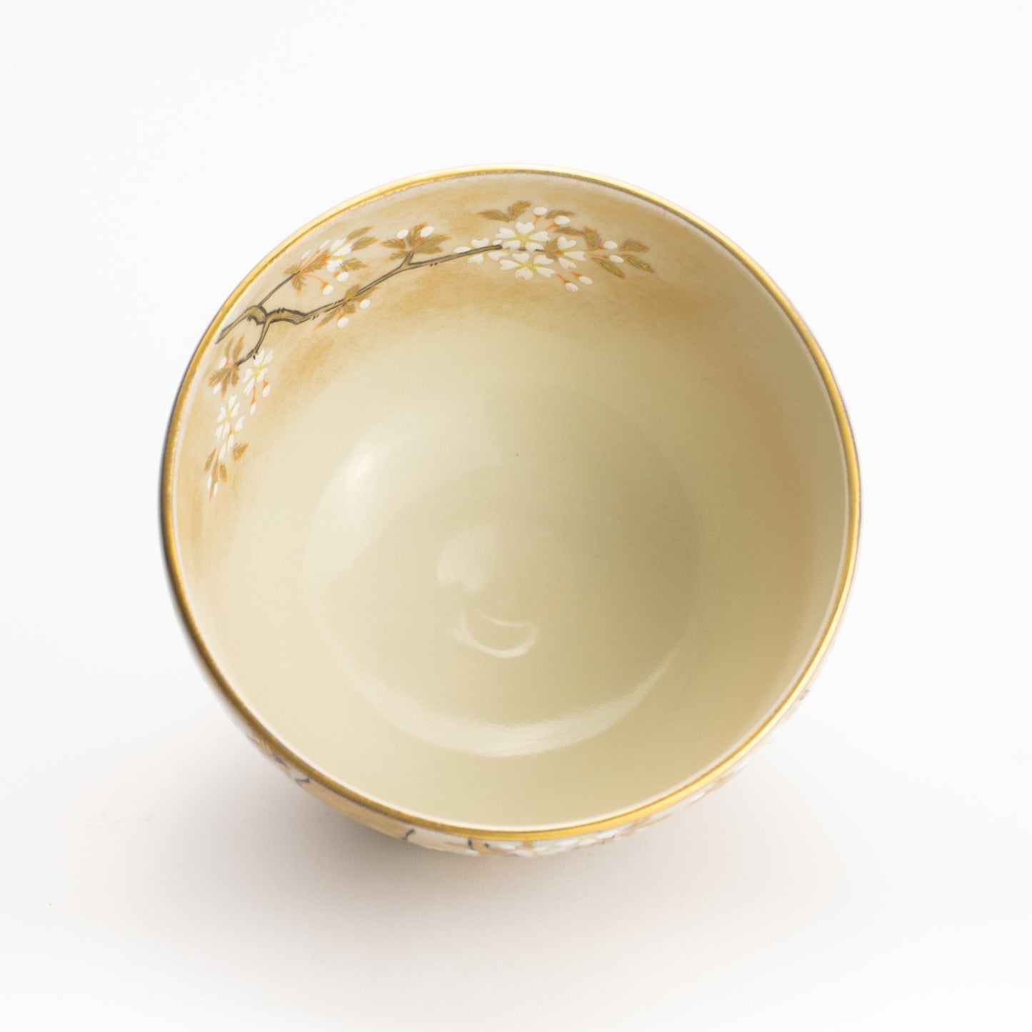 抹茶碗　色絵琳派"桜図"　善昇 KOTOPOTTER