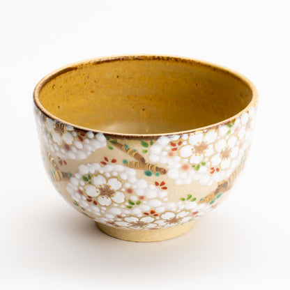 抹茶碗　掛分"満開の桜”　定一 KOTOPOTTER