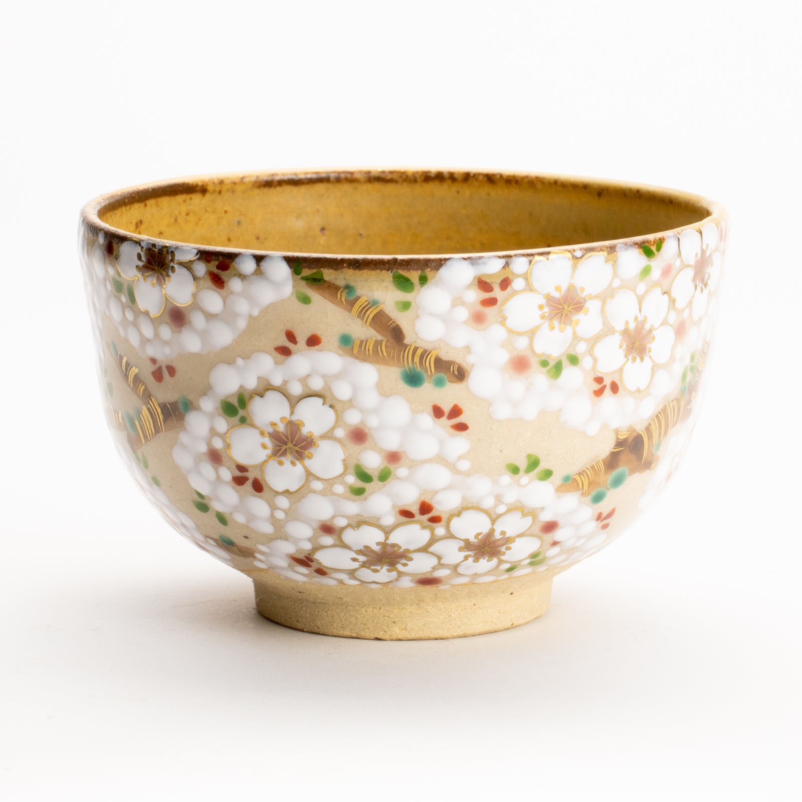 抹茶碗　掛分"満開の桜”　定一 KOTOPOTTER