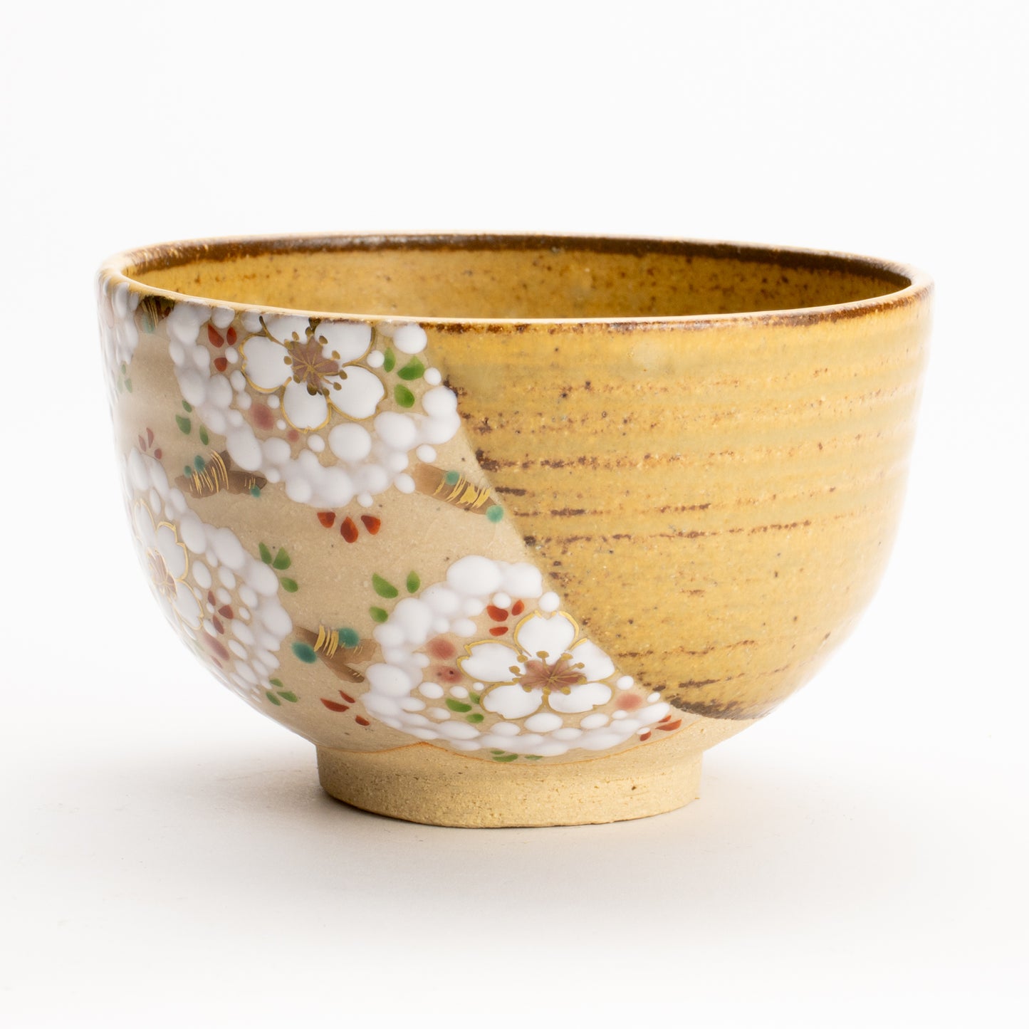 抹茶碗　掛分"満開の桜”　定一 KOTOPOTTER