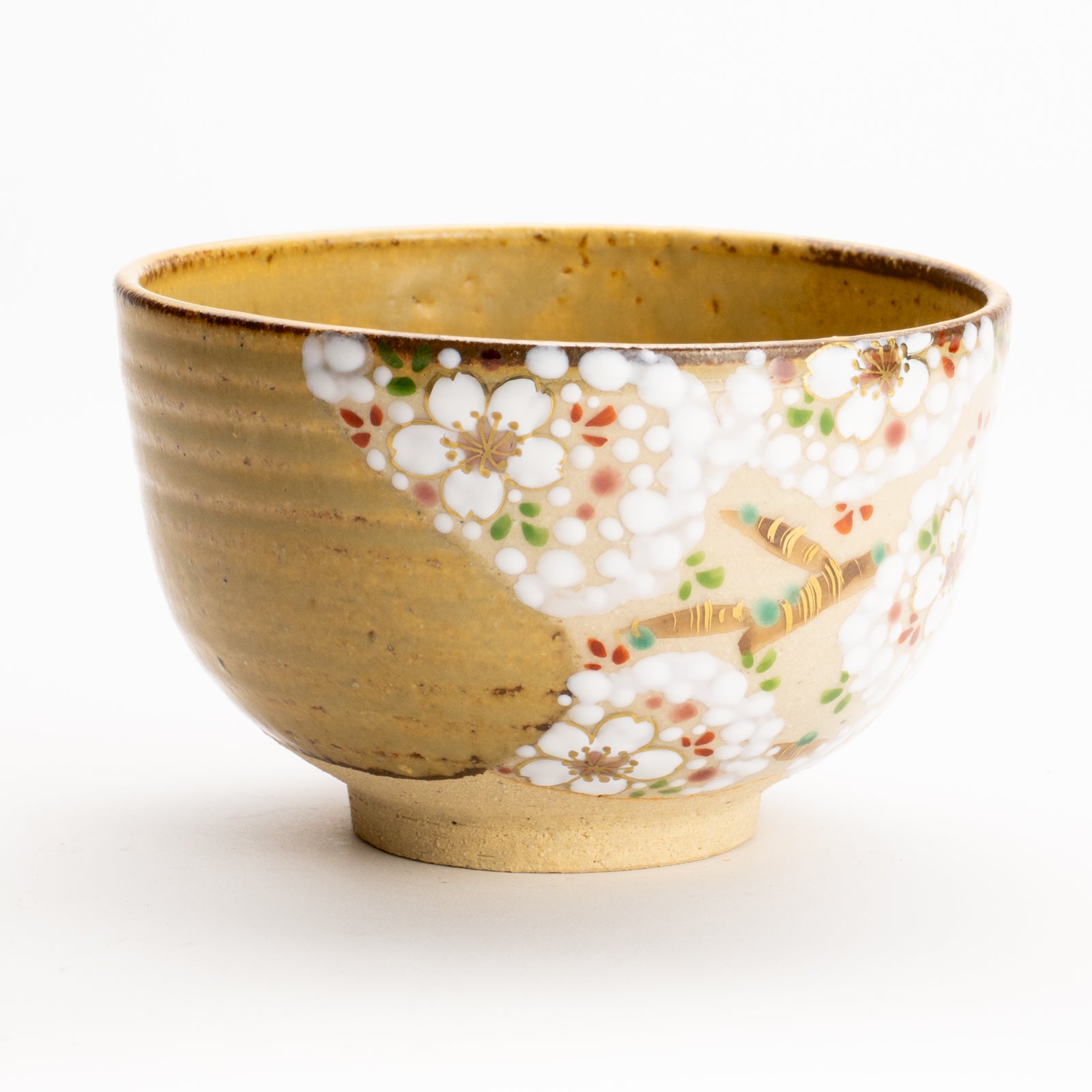 抹茶碗　掛分"満開の桜”　定一 KOTOPOTTER