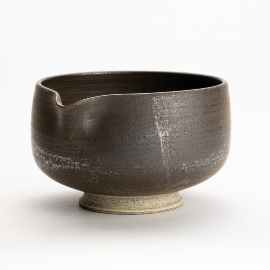 片口抹茶碗　"鉄黒"　髙橋康治 KOTOPOTTER