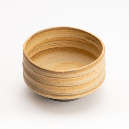 抹茶碗　筒形"銹茶"　髙橋康治 KOTOPOTTER