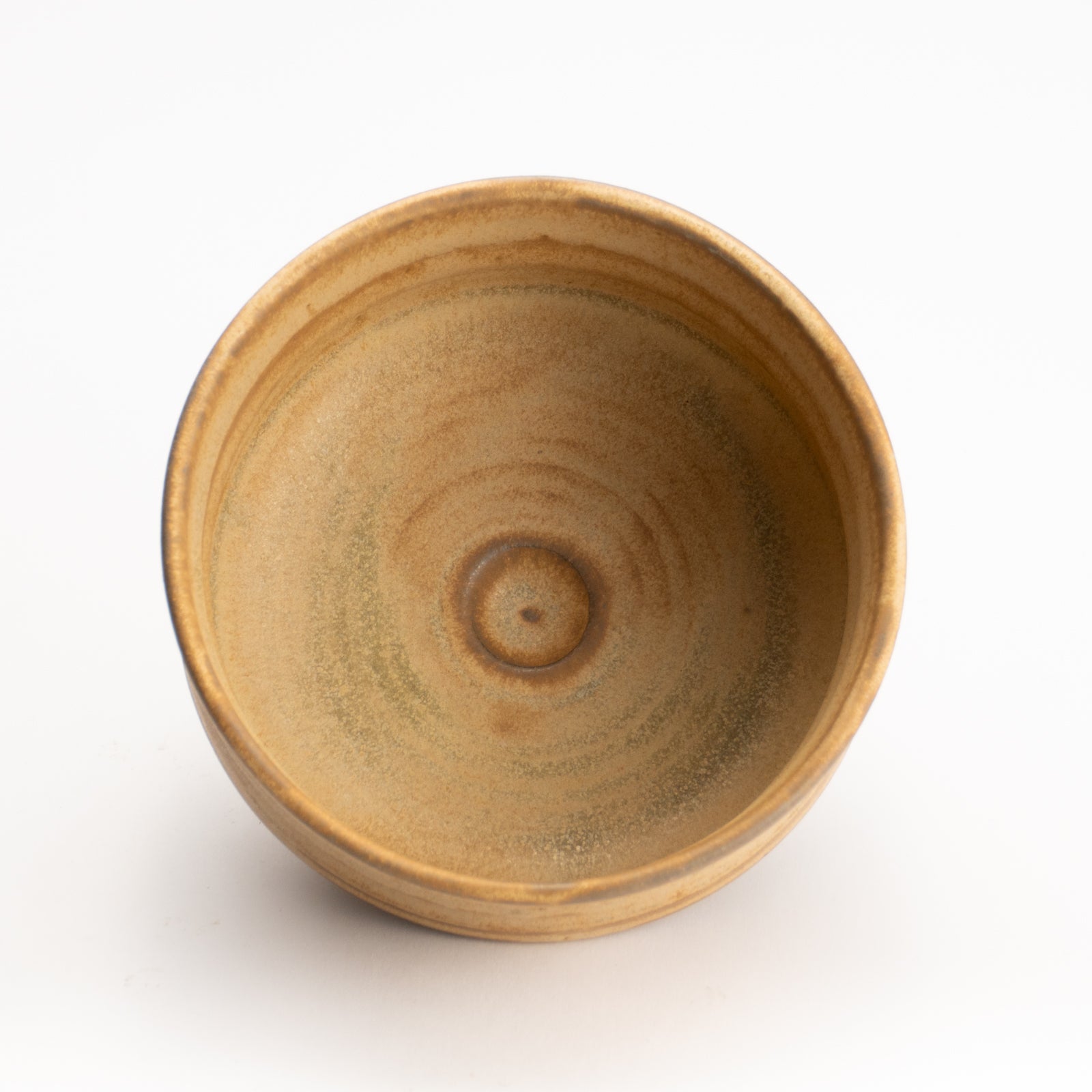抹茶碗　筒形"銹茶"　髙橋康治 KOTOPOTTER