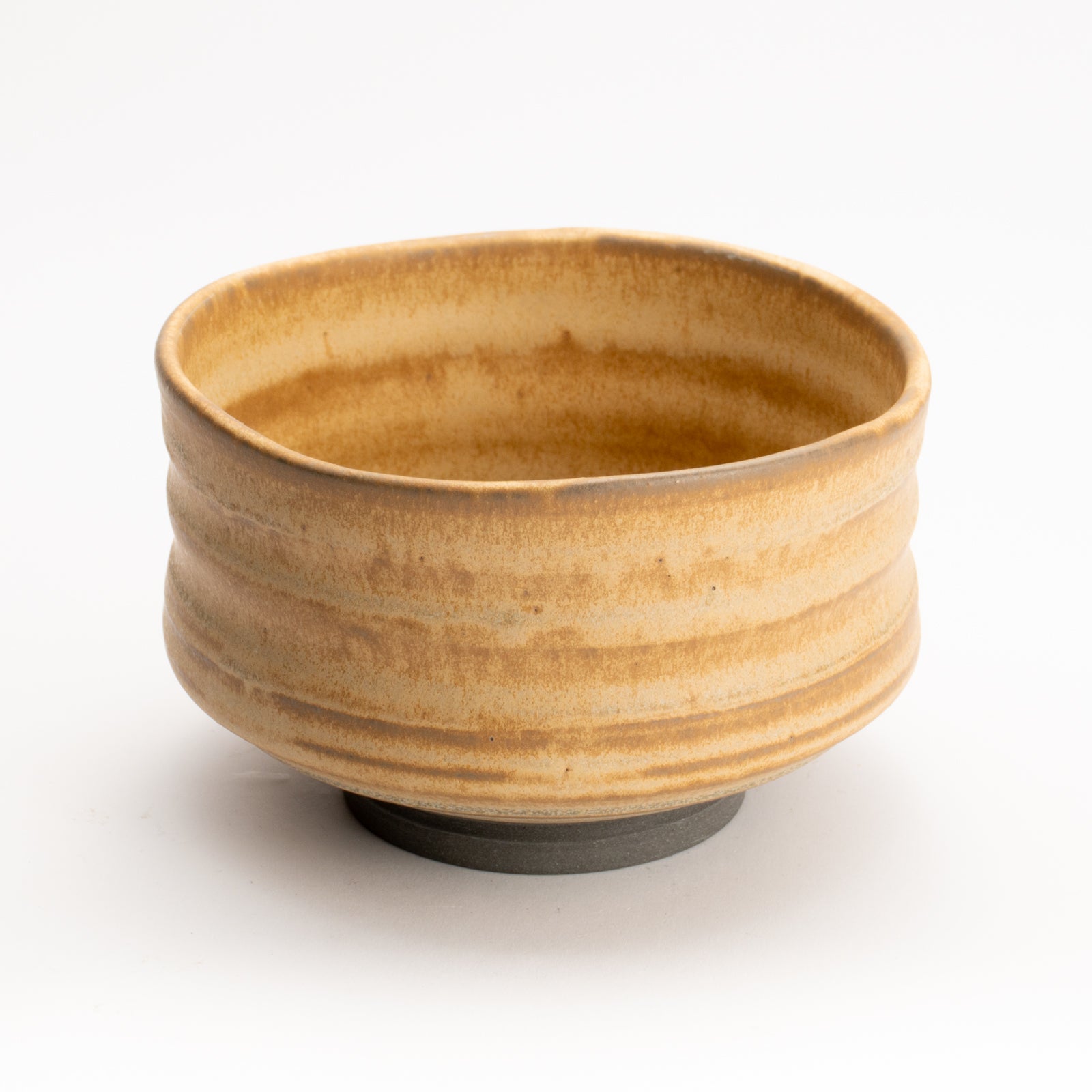 抹茶碗　筒形"銹茶"　髙橋康治 KOTOPOTTER