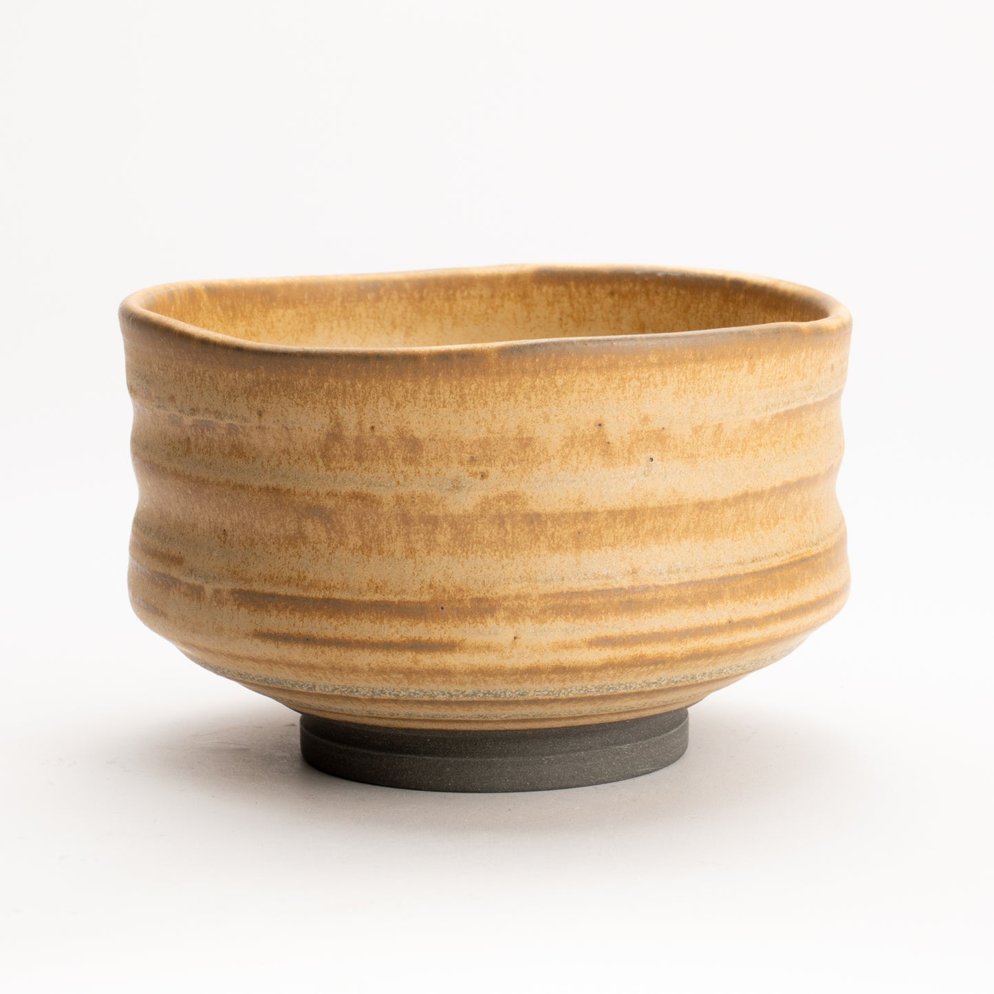 抹茶碗　筒形"銹茶"　髙橋康治 KOTOPOTTER