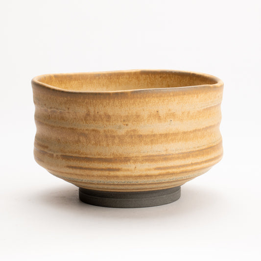 抹茶碗　筒形"銹茶"　髙橋康治 KOTOPOTTER