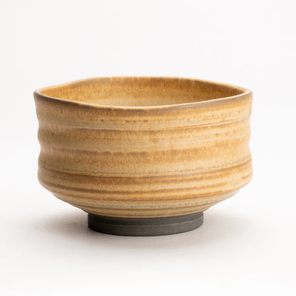 抹茶碗　筒形"銹茶"　髙橋康治 KOTOPOTTER