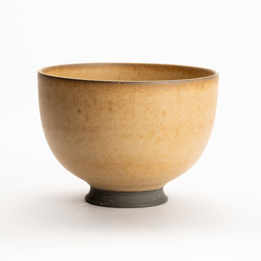 抹茶碗　丸形"銹茶"　髙橋康治 KOTOPOTTER