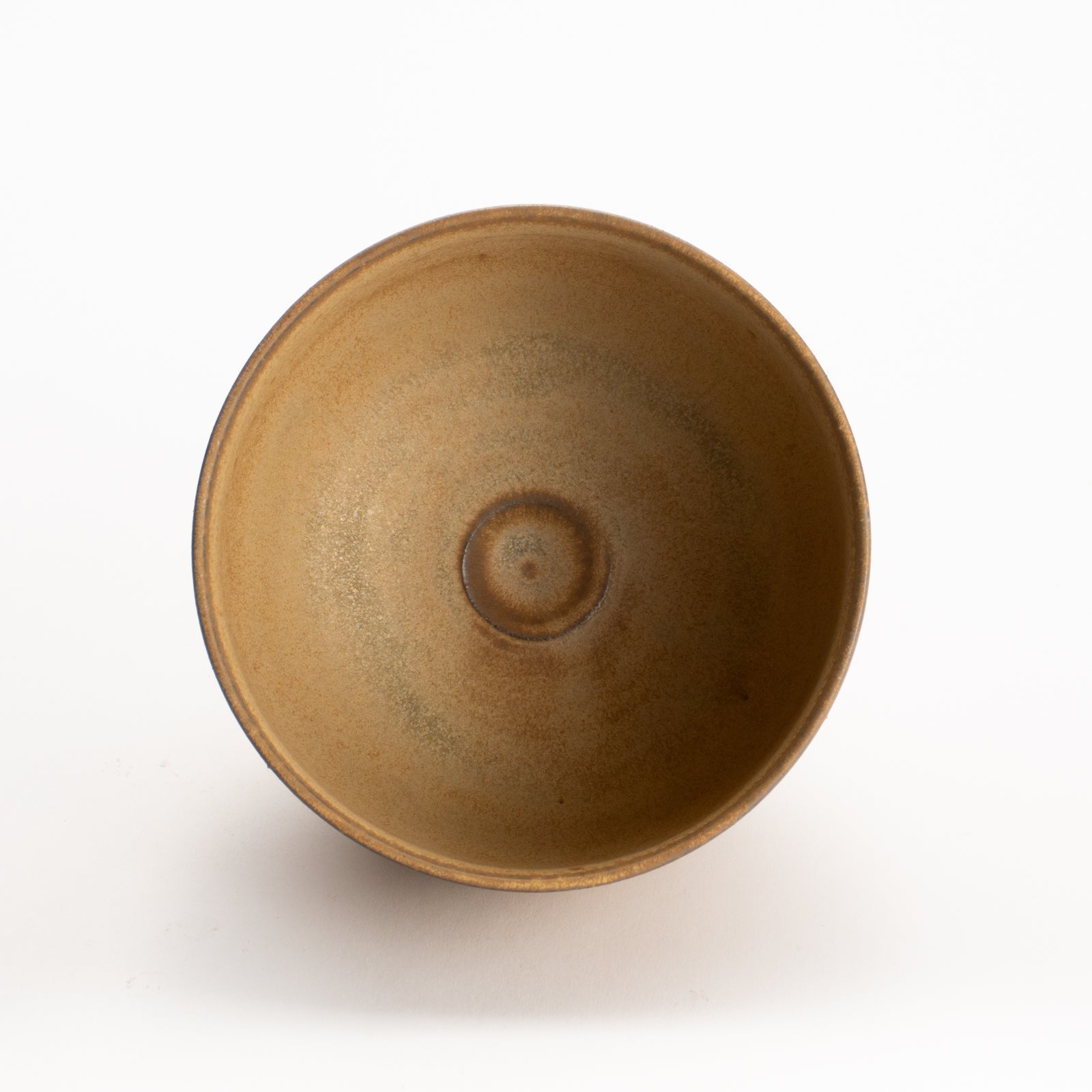 抹茶碗　丸形"銹茶"　髙橋康治 KOTOPOTTER