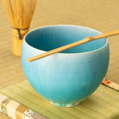 抹茶碗　蒼釉3A　竹村陽太郎 KOTOPOTTER