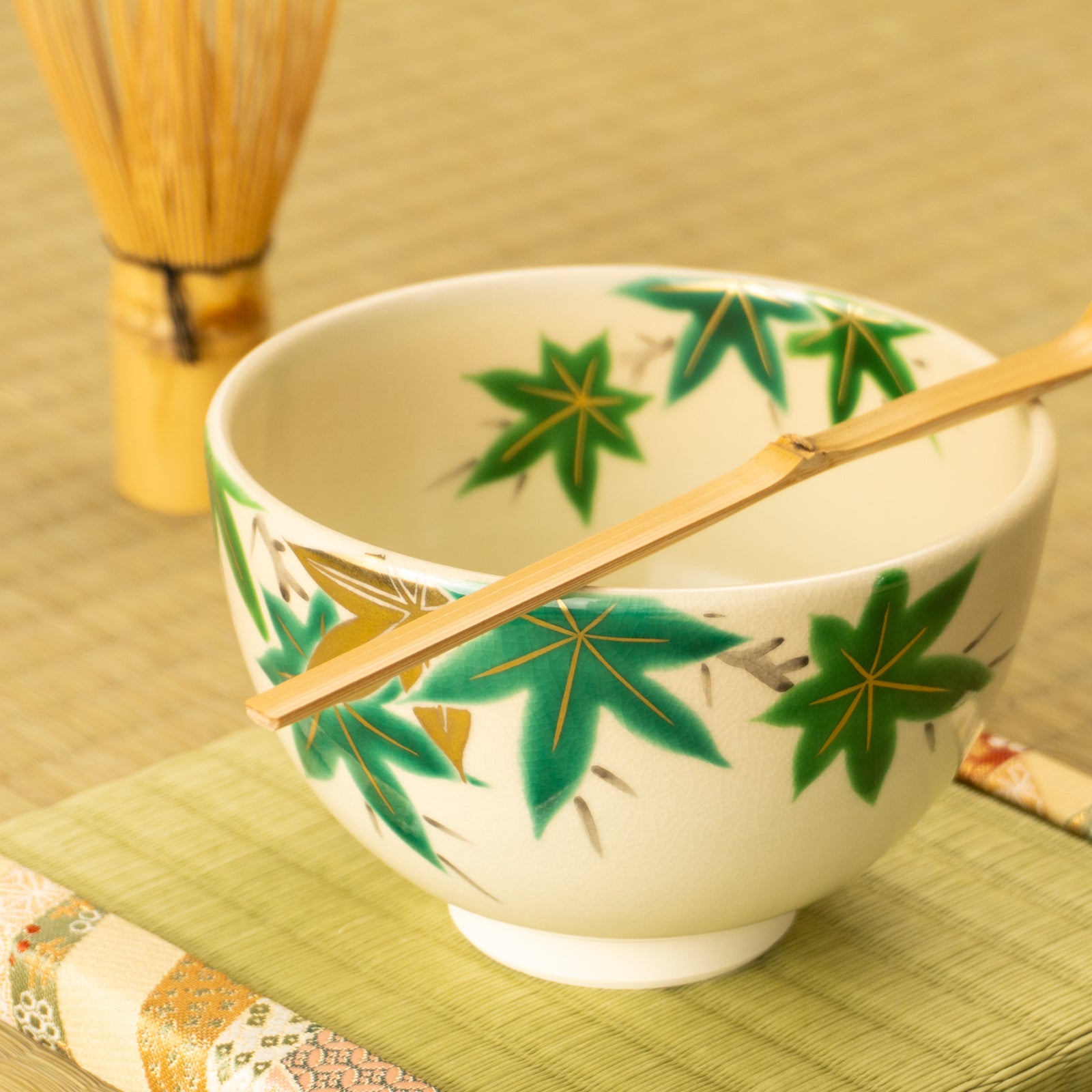 抹茶碗　青楓　昇 KOTOPOTTER