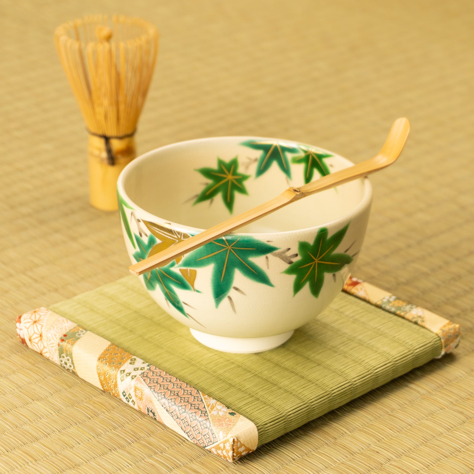 抹茶碗　青楓　昇 KOTOPOTTER