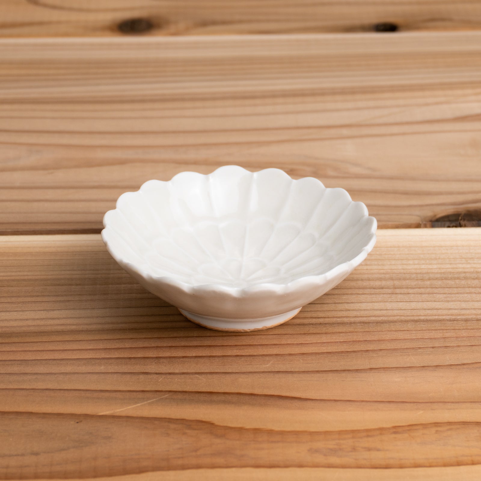 【清水焼】豆鉢　菊 灰青釉　前田麻美 KOTOPOTTER