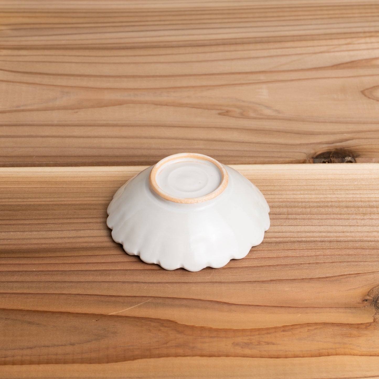 【清水焼】豆鉢　菊 灰青釉　前田麻美 KOTOPOTTER