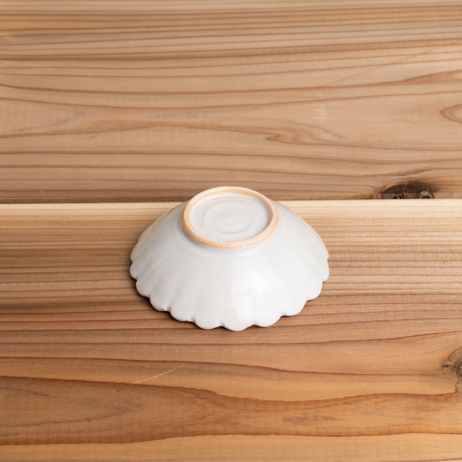 【清水焼】豆鉢　菊 灰青釉　前田麻美 KOTOPOTTER