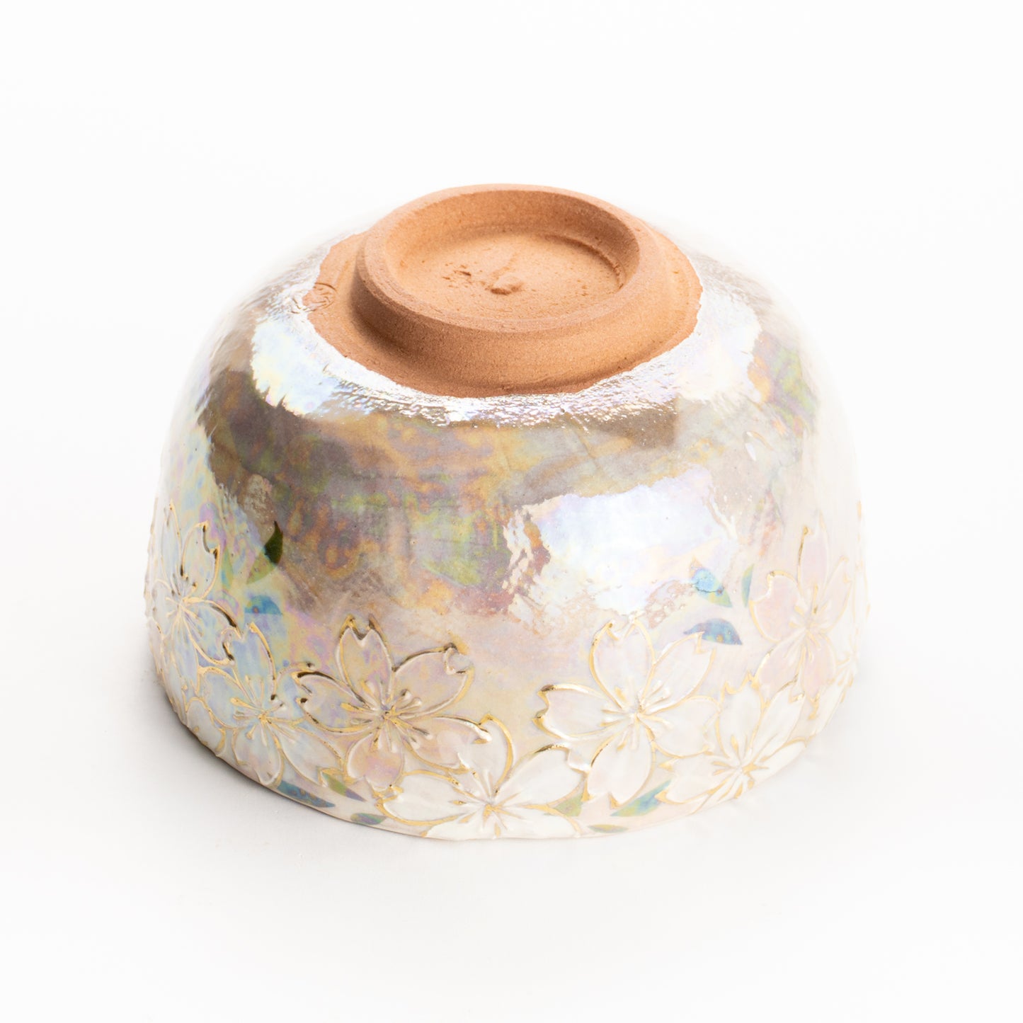 抹茶碗　ラスター彩"桜図"　俊山窯 KOTOPOTTER