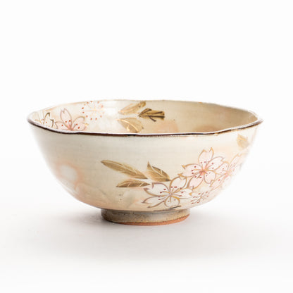 【清水焼】茶碗　山桜　俊山窯 KOTOPOTTER