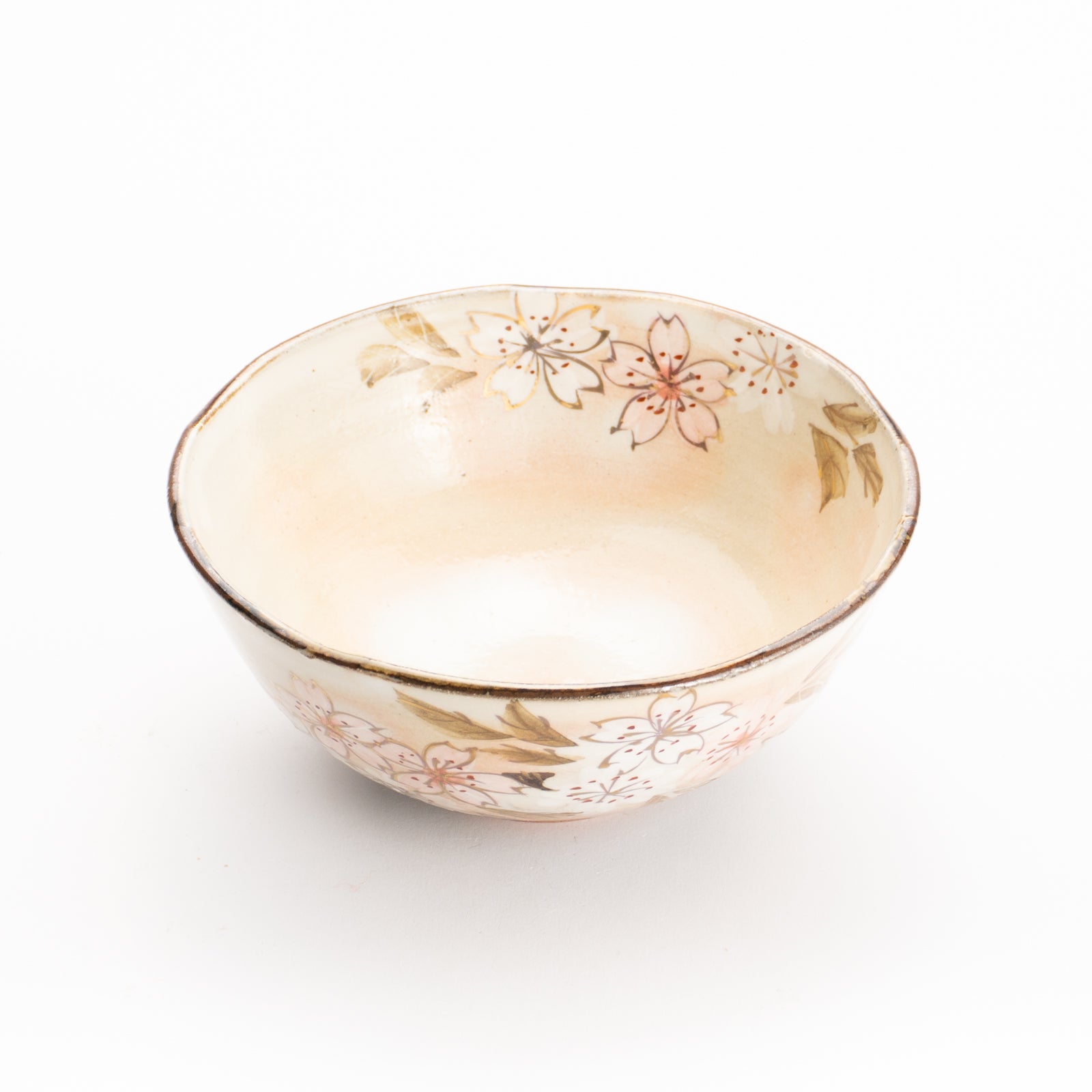 【清水焼】茶碗　山桜　俊山窯 KOTOPOTTER