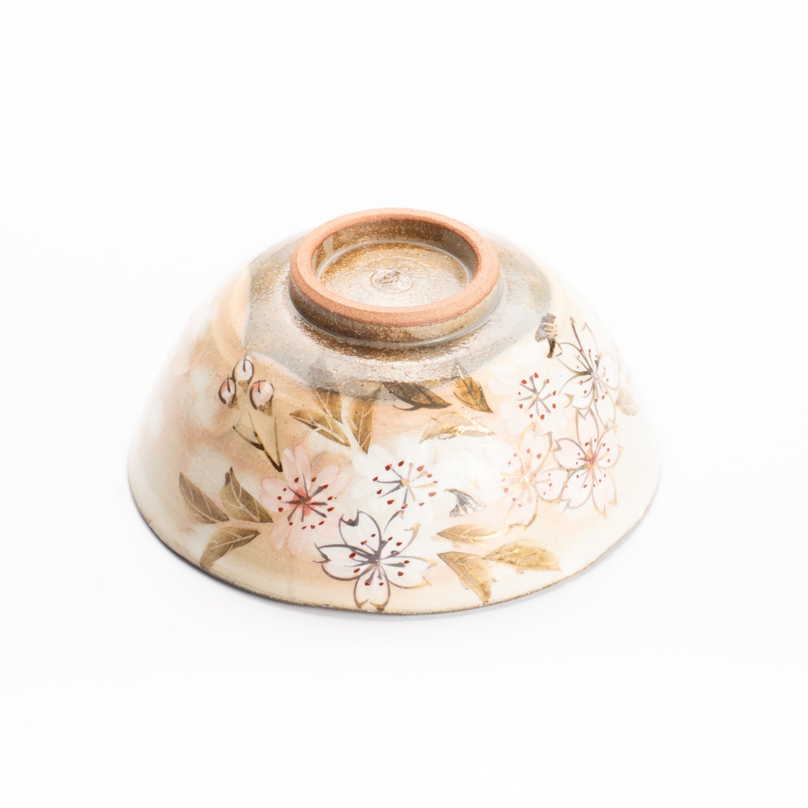 【清水焼】茶碗　山桜　俊山窯 KOTOPOTTER