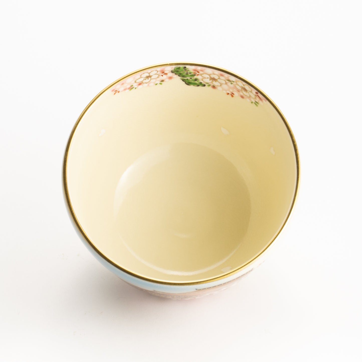 抹茶碗　春の清水寺　陶楽 KOTOPOTTER