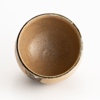 抹茶碗　寒雀　中村良二 KOTOPOTTER