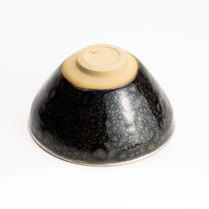 抹茶碗　油滴天目 銀覆輪　桶谷定一 KOTOPOTTER