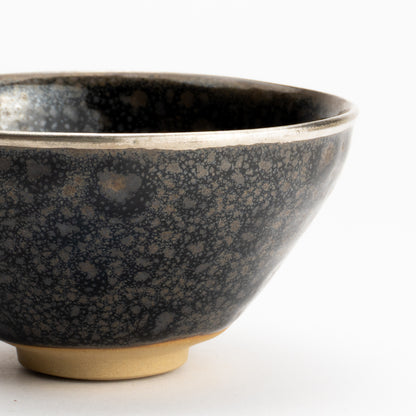 抹茶碗　油滴天目 銀覆輪　桶谷定一 KOTOPOTTER