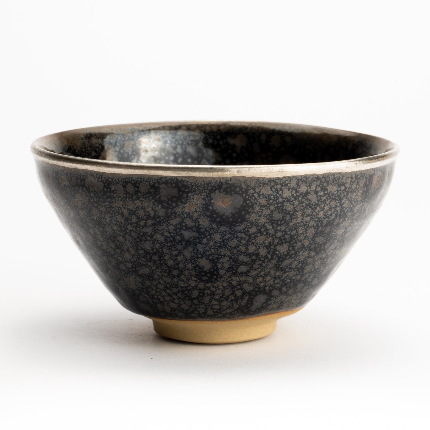 抹茶碗　油滴天目 銀覆輪　桶谷定一 KOTOPOTTER