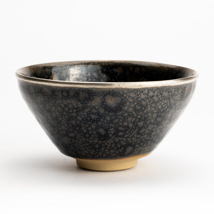 抹茶碗　油滴天目 銀覆輪　桶谷定一 KOTOPOTTER