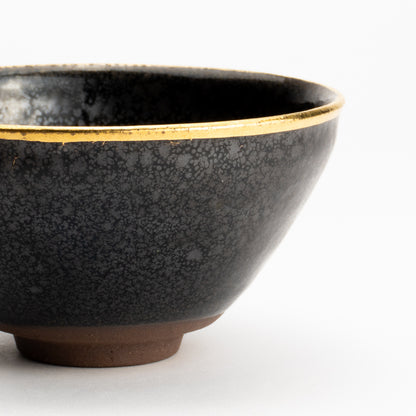 抹茶碗　油滴天目 金覆輪　桶谷定一 KOTOPOTTER