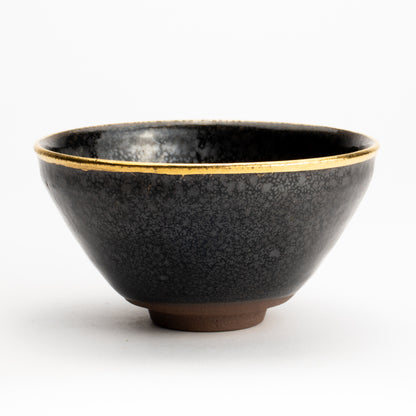 抹茶碗　油滴天目 金覆輪　桶谷定一 KOTOPOTTER