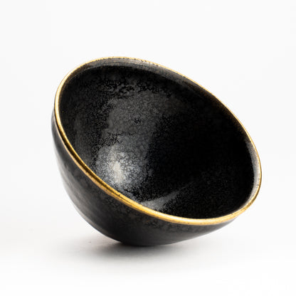 抹茶碗　油滴天目 金覆輪　桶谷定一 KOTOPOTTER