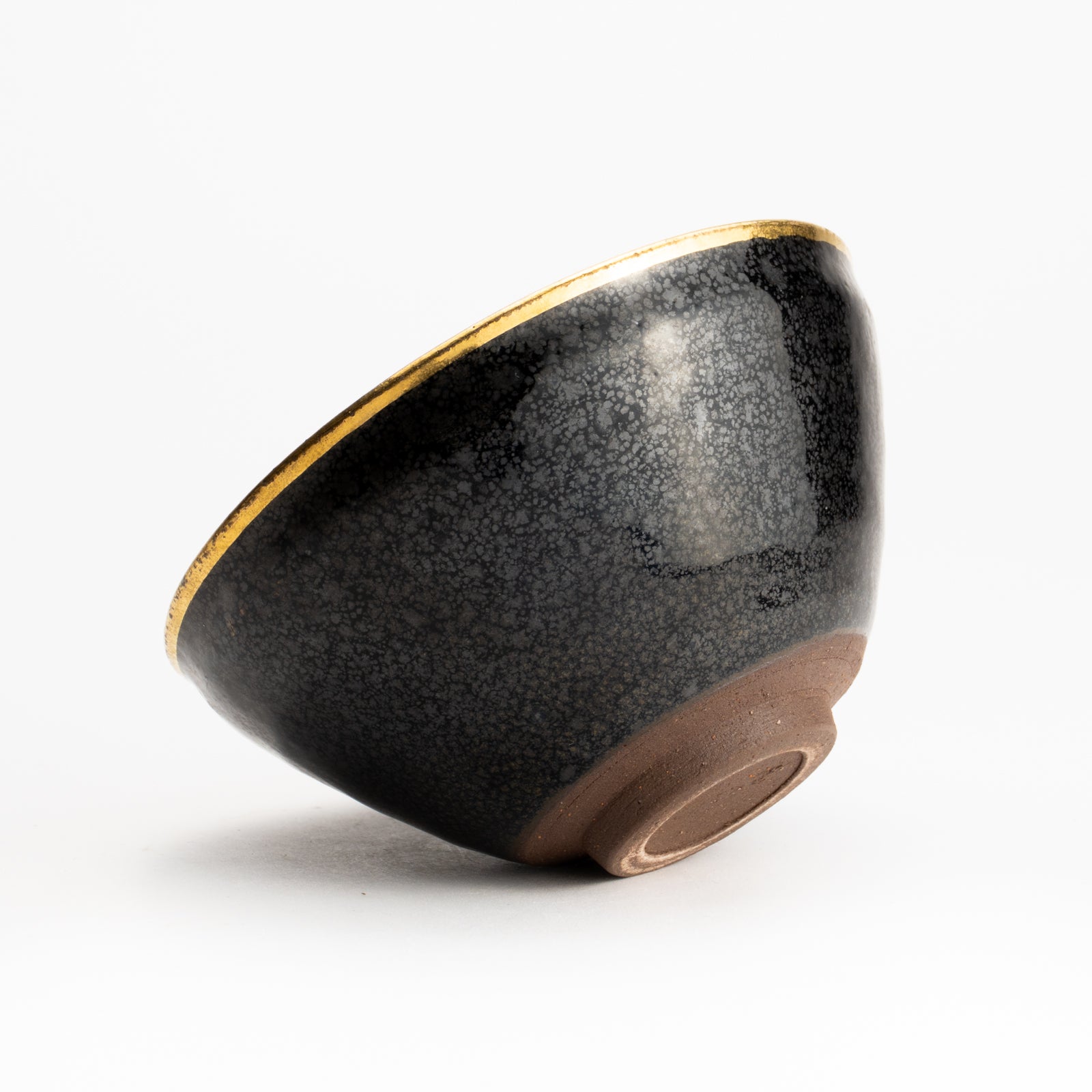 抹茶碗　油滴天目 金覆輪　桶谷定一 KOTOPOTTER