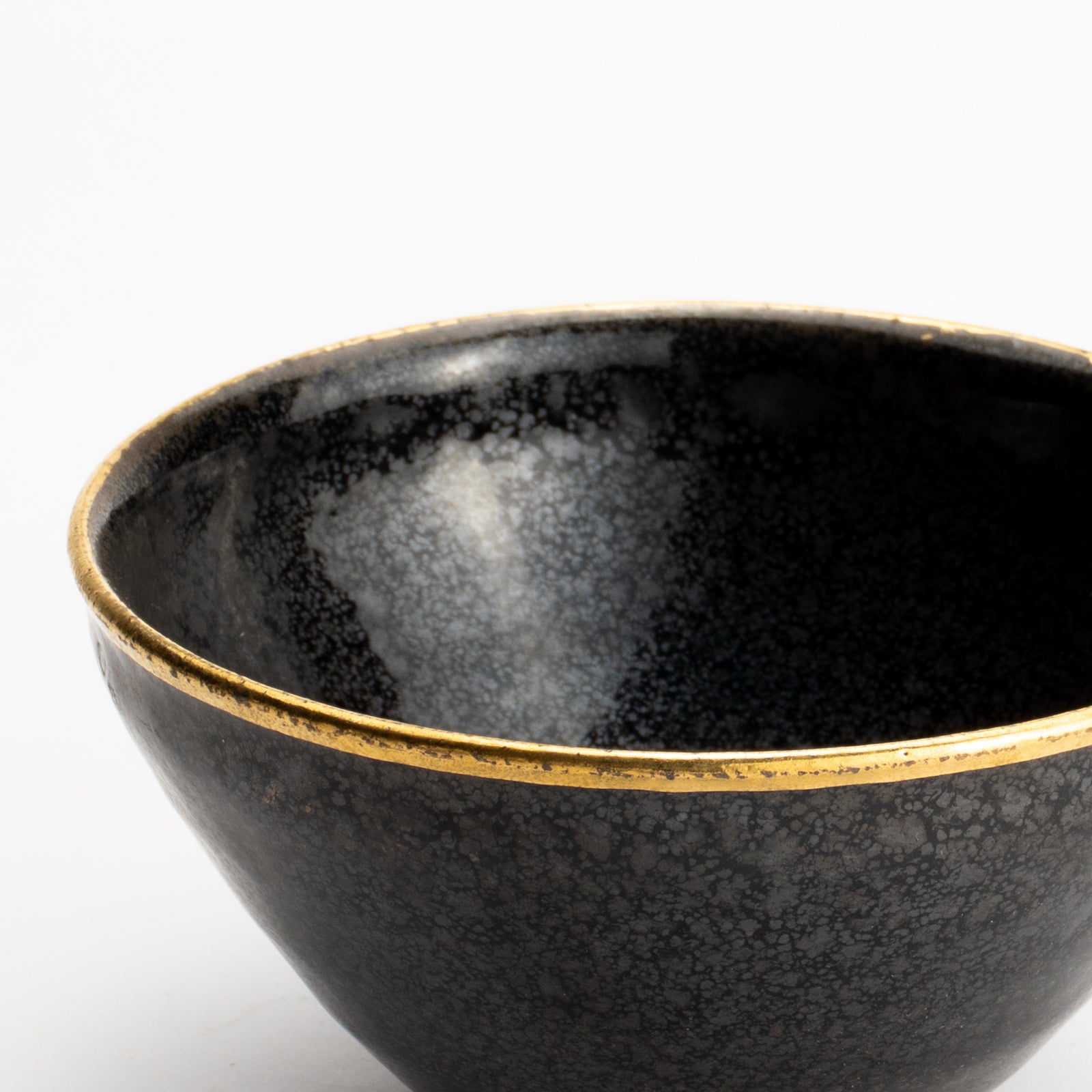 抹茶碗　油滴天目 金覆輪　桶谷定一 KOTOPOTTER