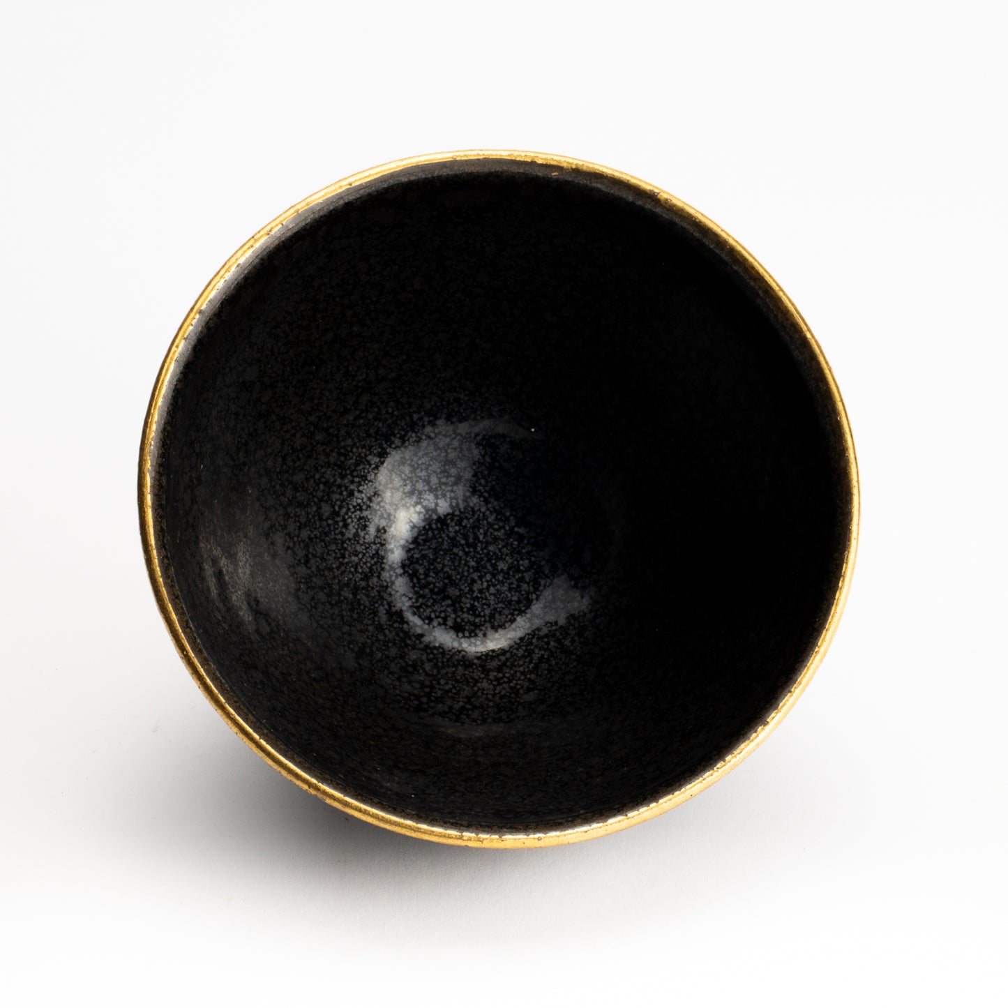 抹茶碗　油滴天目 金覆輪　桶谷定一 KOTOPOTTER