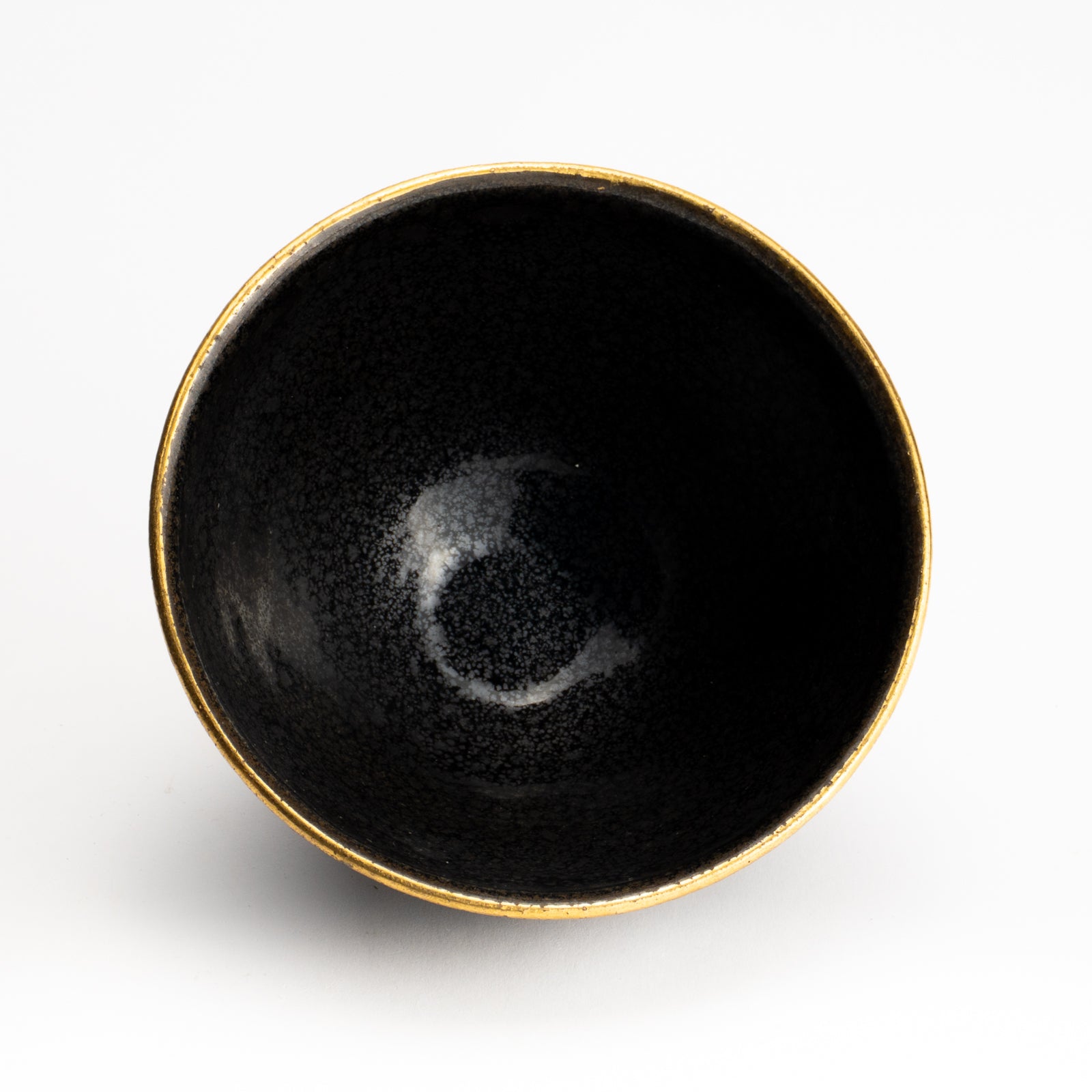 抹茶碗　油滴天目 金覆輪　桶谷定一 KOTOPOTTER