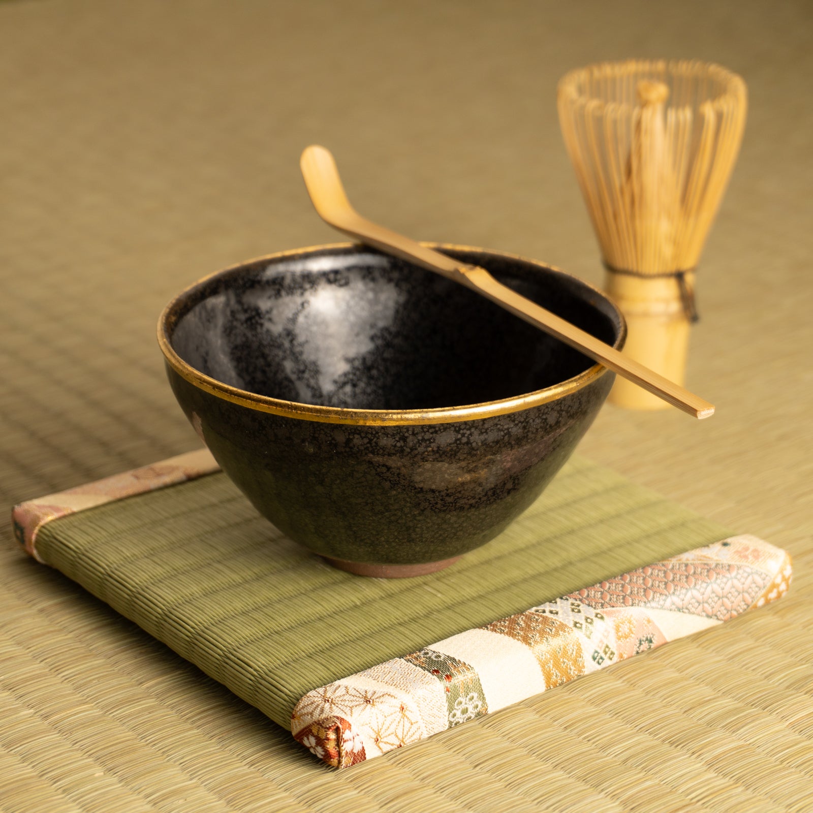 抹茶碗　油滴天目 金覆輪　桶谷定一 KOTOPOTTER