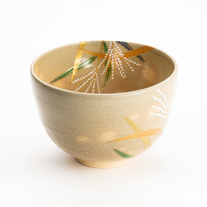 抹茶碗　乾山写 芒　善昇 KOTOPOTTER
