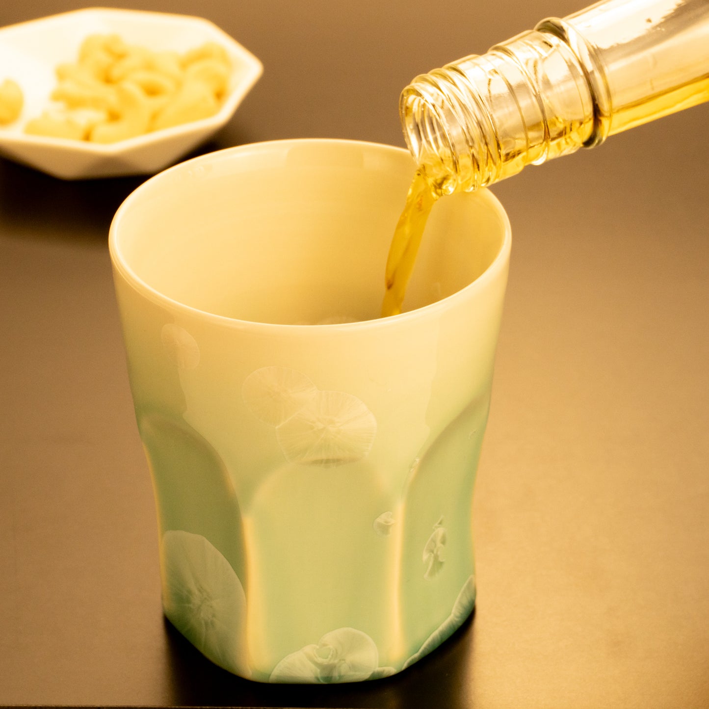 【清水焼】ペアロックグラス　燦彩  萌＆曄々　前田五雲 KOTOPOTTER