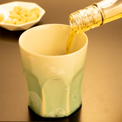 【清水焼】ペアロックグラス　燦彩  萌＆曄々　前田五雲 KOTOPOTTER