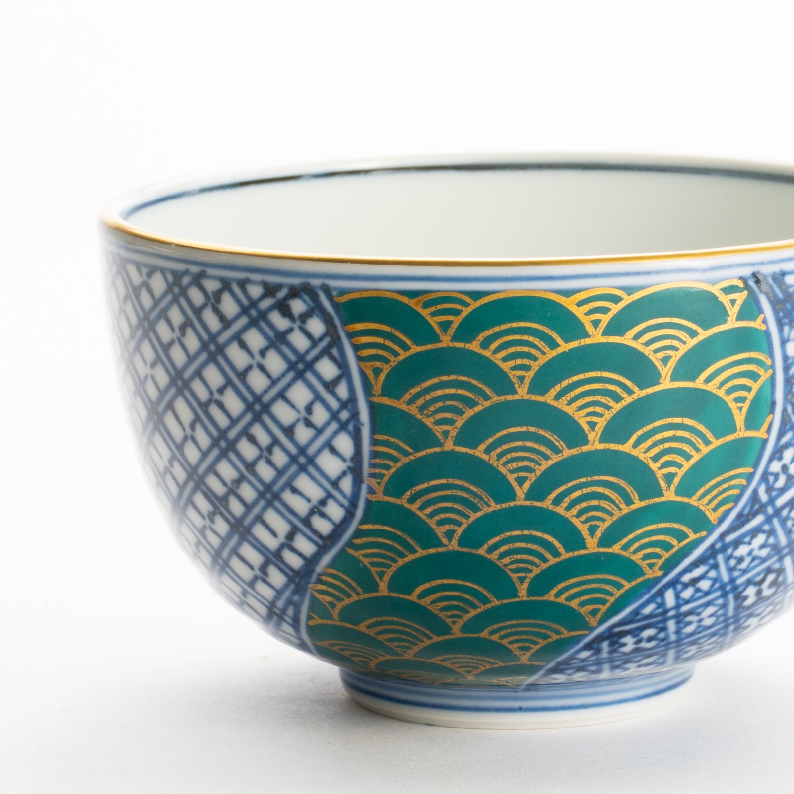 抹茶碗　捻祥瑞 金襴手　龍岳 KOTOPOTTER