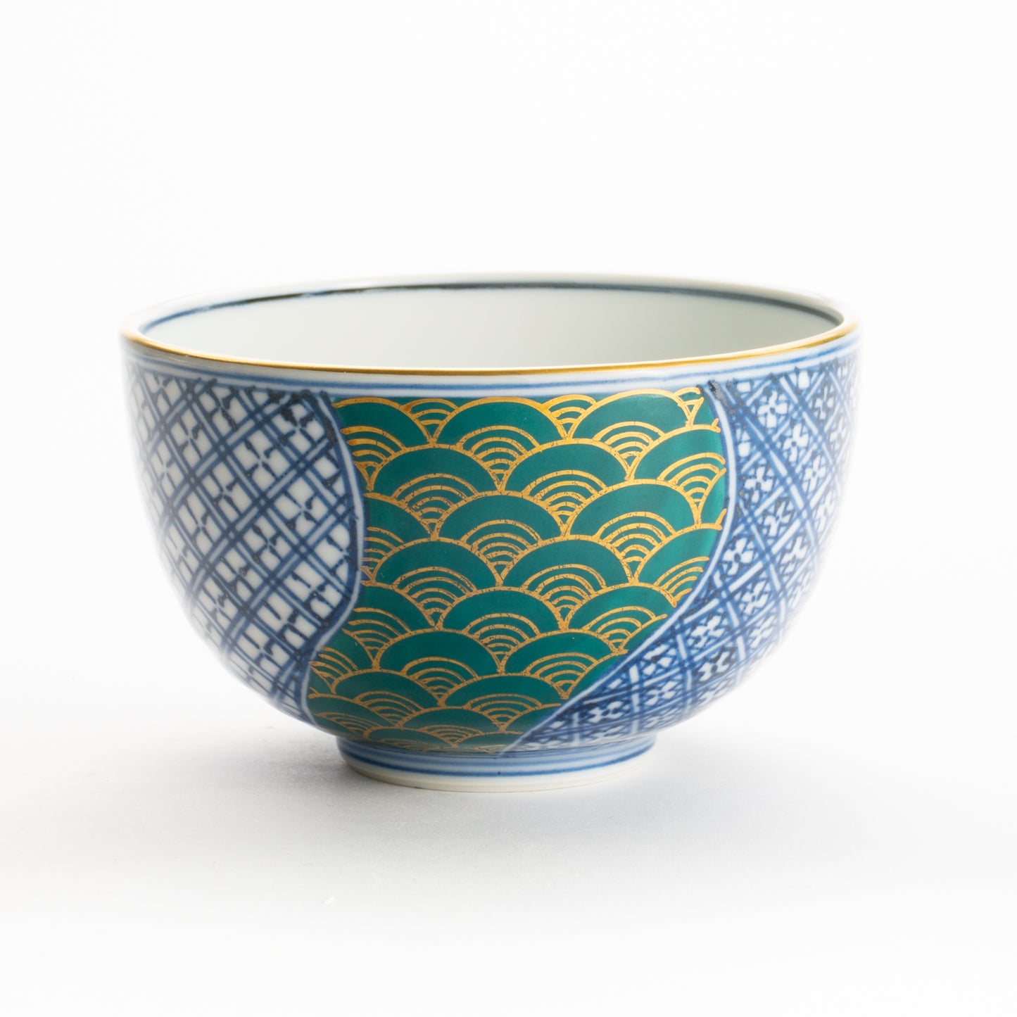 抹茶碗　捻祥瑞 金襴手　龍岳 KOTOPOTTER