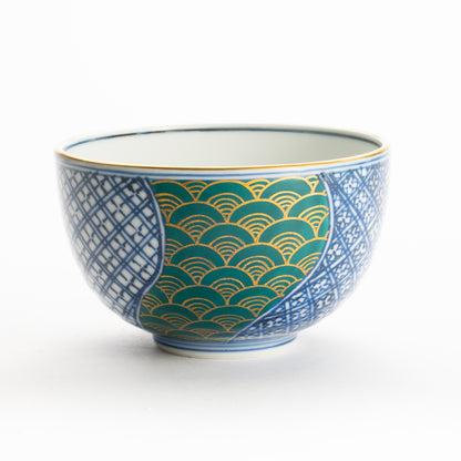 抹茶碗　捻祥瑞 金襴手　龍岳 KOTOPOTTER